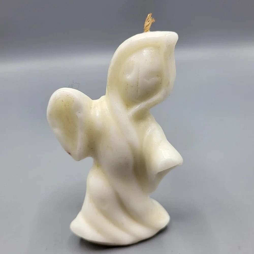 Vintage Gurley Ghost Candle Halloween Spooky Table Decor 5